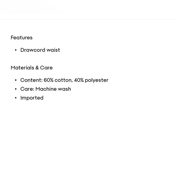 NWOT Aritzia Sunday Best - baby waffle pant - Picture 6 of 11